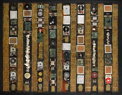 Environmental regeneration by Bruce Onobrakpeya - Auction record, sale price, and art valuation. Compare with similar artists and explore comparable artworks.