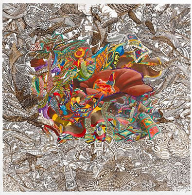 Ronde d'Egungun - Passage du Milleiu II by Julien Sinzogan - Auction record, sale price, and art valuation. Compare with similar artists and explore comparable artworks.