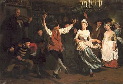 The candlelight dance
