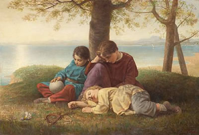 Noontide repose