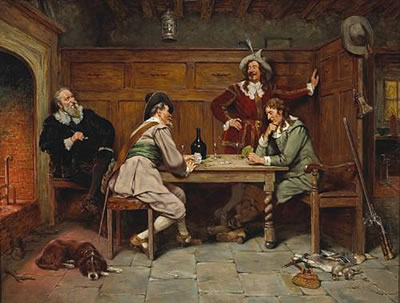 A friendly game of cards