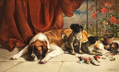 Sample artwork by Daniel Hock (1858 - 1934), known for painting - View similar artists and auction records