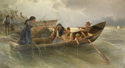 The rough departure