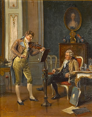 A musical serenade