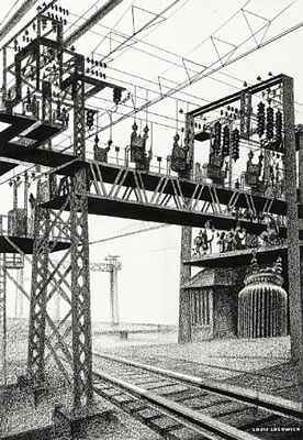 High voltage, circa 1928