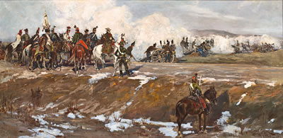 The Polish army engaged in battle (2)
