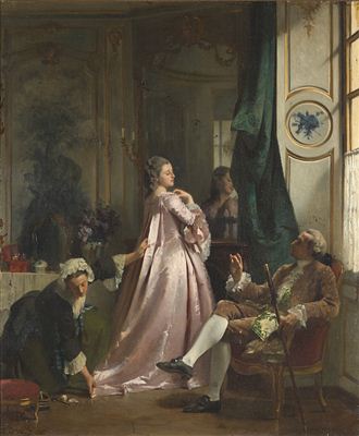 The suitor's approval
