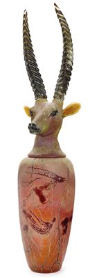 Canopic Jar: Sable Antelope, 1995