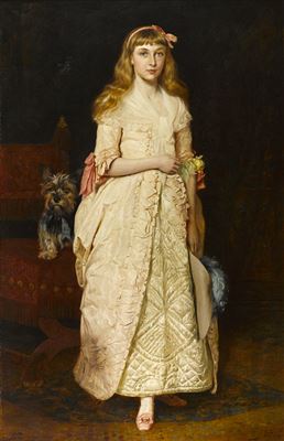 A portrait of Miss Rose Fenwick as a child