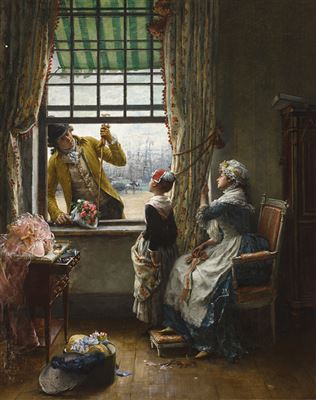 The flirtation