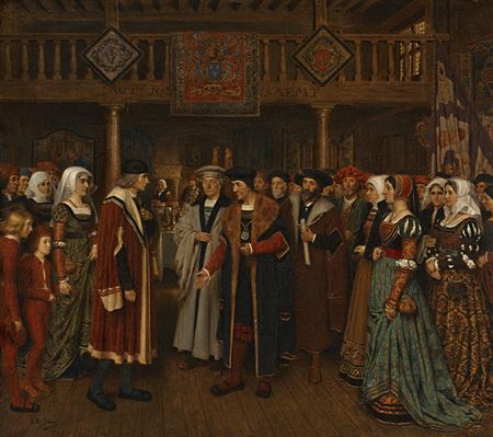 The reception of Quentin Metsys into the Guild of St. Luke of Antwerp in 1520