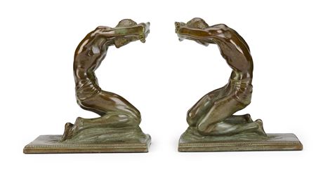 Kneeling Men: A Pair of Bookends (2)