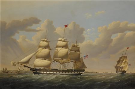 Sample artwork by John Hughes (1806 - 1880), known for marine - View similar artists and auction records