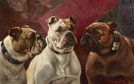 Three Bulldogs