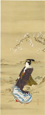 A Geisha Flower Viewing