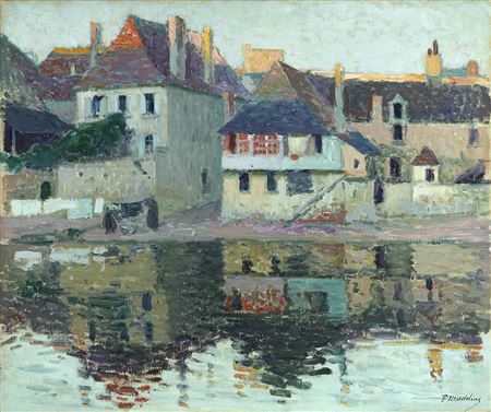 Village en Bretagne by Paul Madeline - Auction record, sale price, and art valuation. Compare with similar artists and explore comparable artworks.