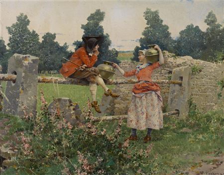 Romance at the Fence