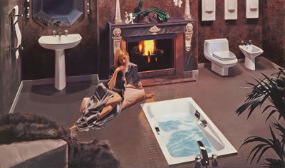Jacuzzi Whirlpool Bath's Lumiere Collection, 1986