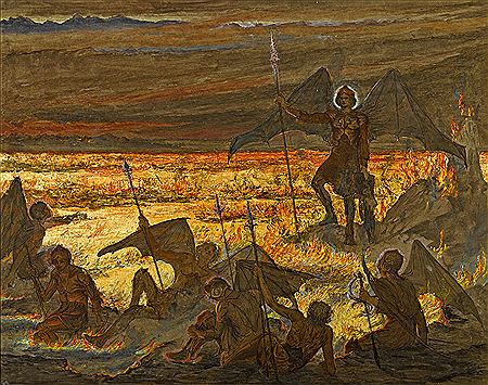 Sample artwork by Estella Louisa Michaela Canziani (1887 - 1964), known for painting - View similar artists and auction records