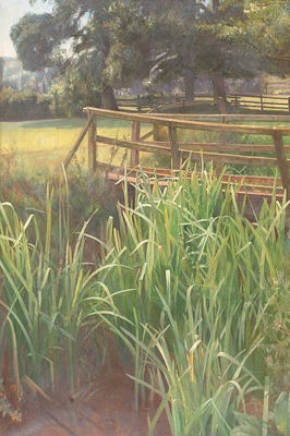 Tranquil summer landscape
