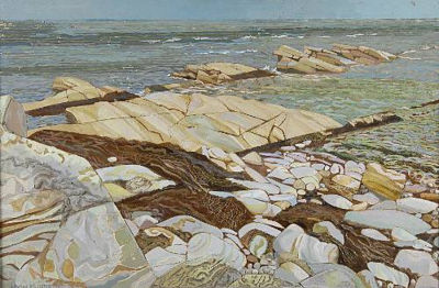 "Prawle Point, Devon" by Edward d'Arcy Lister - Auction record, sale price, and art valuation. Compare with similar artists and explore comparable artworks.