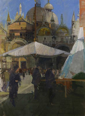 Venetian piazza