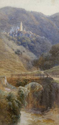 "Castell Vittoria near Bordighera"