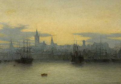"Aberdeen from the harbour" by Charles Topham Davidson - Auction record, sale price, and art valuation. Compare with similar artists and explore comparable artworks.