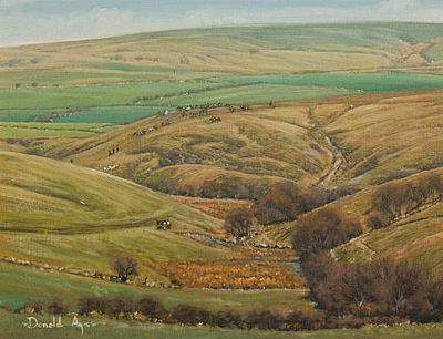 Devon and Somerset Stag Hounds at Moles Chamber by Donald Ayres - Auction record, sale price, and art valuation. Compare with similar artists and explore comparable artworks.