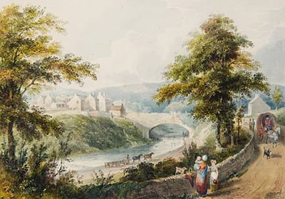 "View in the Vale of Aberdare" and "Coed-Y-Cymmer" (pair)