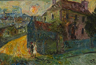 Street scene with figures