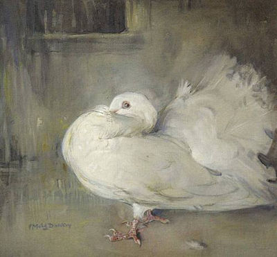Sample artwork by Mabel Dawson (1887 - 1965), known for watercolor paintings of birds and animals - View similar artists and auction records