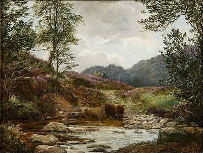"A Highland ford, Perthshire"