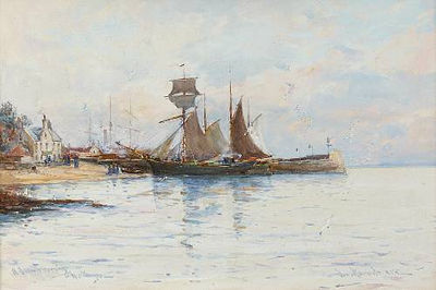 "A Summer Morning, West Wemyss" by James McMaster - Auction record, sale price, and art valuation. Compare with similar artists and explore comparable artworks.