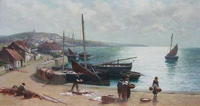 Sorting the catch, St Monance