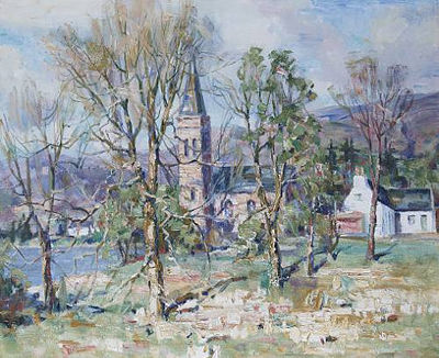 Port of Menteith by William Wright Campbell - Auction record, sale price, and art valuation. Compare with similar artists and explore comparable artworks.