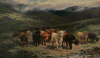 A Highland cattle drove by Henry Garland - Auction record, sale price, and art valuation. Compare with similar artists and explore comparable artworks.