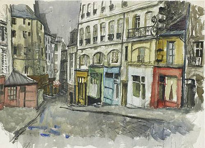 Rue Montaigne St Genevieve, Paris'