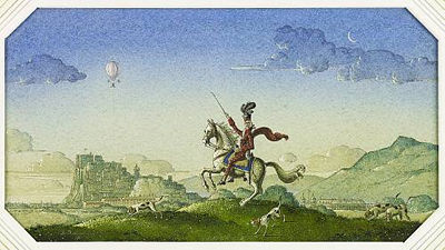 Vincent Lunardi's Flight over Edinburgh, 1785