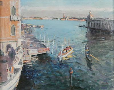 Grand Canal by Robert W Begg - Auction record, sale price, and art valuation. Compare with similar artists and explore comparable artworks.