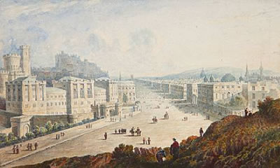 "Picturesque views of Edinburgh"
