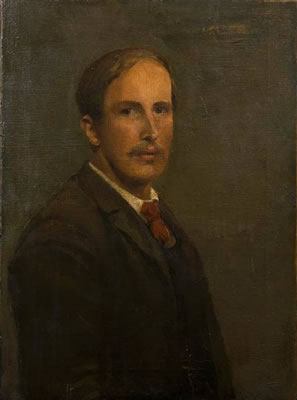 Portrait of James Paterson: Self portrait, half length