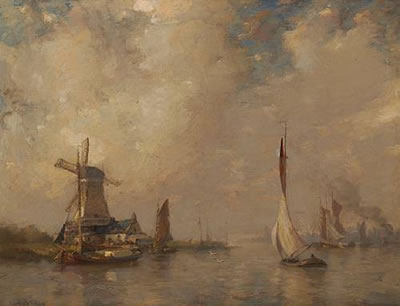 Dordrecht by James Campbell Noble - Auction record, sale price, and art valuation. Compare with similar artists and explore comparable artworks.