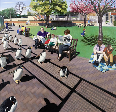 Parade by Lesley Banks - Auction record, sale price, and art valuation. Compare with similar artists and explore comparable artworks.