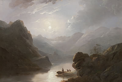 Midnight fishing