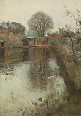 The mill stream