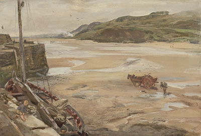 Pettycur harbour, Fife