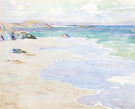 Coastal landscape (2) by Stewart (William Stewart) Orr - Auction record, sale price, and art valuation. Compare with similar artists and explore comparable artworks.