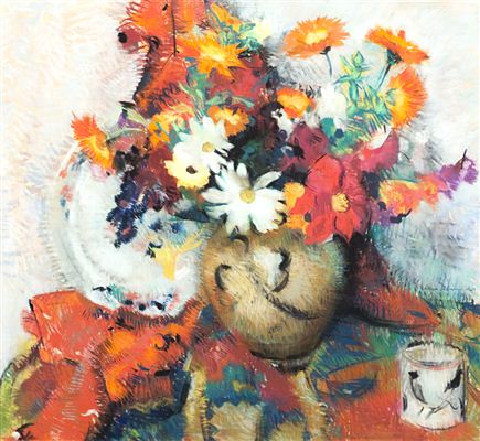 Still life of flowers