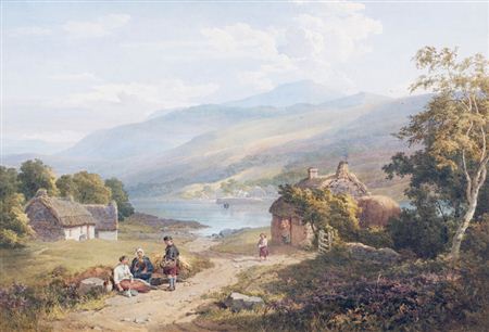 Waiting for the ferry, West Loch Tarbert, Argyllshire by John Henry Mole - Auction record, sale price, and art valuation. Compare with similar artists and explore comparable artworks.
